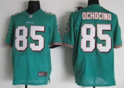 NFL Nike Elite Jersey Miami Dolphins 85 Chad Ochocinco Green